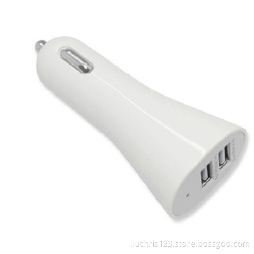 Colorful USB Car Charger 5V 2.1A for mobile & tablet